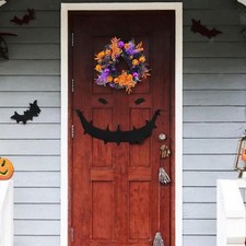 Kürbis Halloween Kranz Tür Kranz Herbst Kranz Künstliche Kranz für