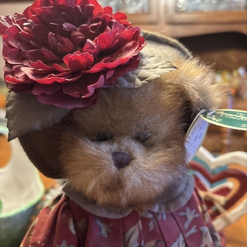 MEG Orso Bearington Collection Ltd Ed Orsacchiotto Snodato in Abito Floreale - Foto 2 di 4