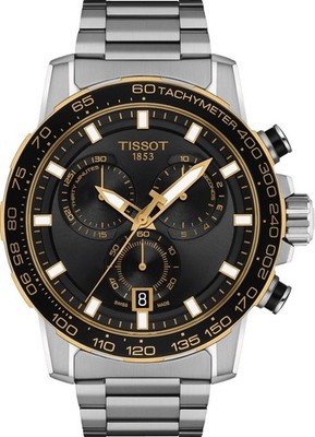 Tissot Supersport Chronograph Quartz Black Dial Men Watch T125.617.21.051.00