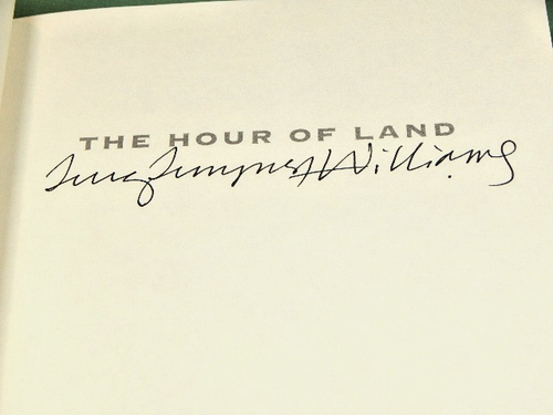 Hour of Land:A Personal Topography of America's Nat'l Parks/ Signed - Picture 2 of 2