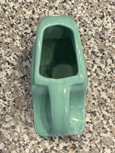 Mini jarra de disco Fiesta Sea Mist verde Homer Laughlin color retirado - Imagen 5 de 6