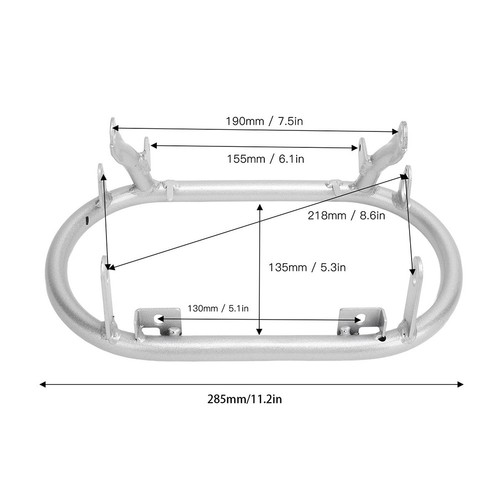 Motorcycle Headlight Bracket Front Fit for Monkey Z50 For Baja Mini Trail Bikes - Picture 8 of 12