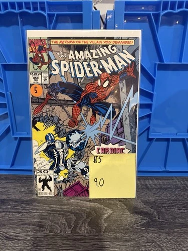 The Amazing Spider-Man #359 Marvel Comics Spider-Man Bagley 30th Anniversary