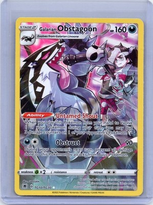 Galarian Obstagoon TG10/TG30 Holo Astral Radiance Trainer Gallery Pokemon HoloNM