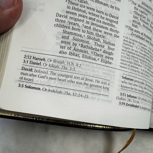 Holy Bible Scofield Study System NIV Red Letter Thumb Index Oxford Press 2004 - Imagen 9 de 14