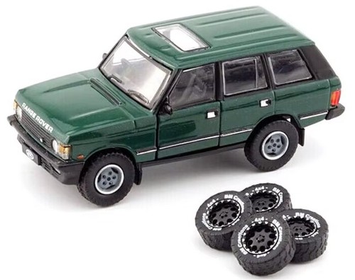 LAND ROVER Range Rover Classic LSE  - darkgreen - BM 1:64 - Foto 1 di 6