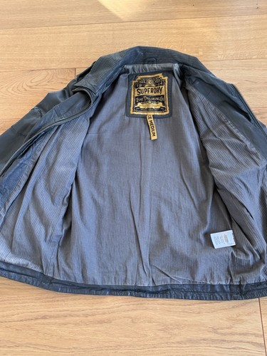 4 chaquetas de cuero SUPERDRY - talla M/L - ¡PRECIO TOTAL! - Imagen 19 de 19