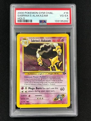 Sabrina's Alakazam 16/132 Gym Challenge Holo for sale online | eBay Sabrina's Alakazam 16/132 Gym Challenge Holo for sale online | eBay