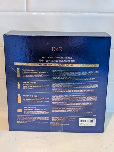 Dr.G Black Snail Prestige 4pc Box Set - Toner Ampoule Emulsion Cream Anti-Aging - Picture 3 of 4