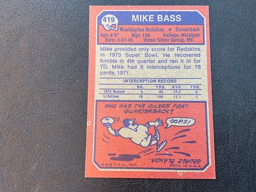 1973 TOPPS FOOTBALL #400-528 PICK CARDS YOU WANT - Picture 67 of 477