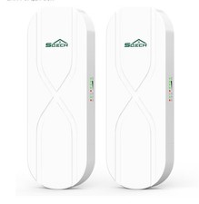 High-Speed Wireless Bridge 3KM 5.8G with 14dBi Antenna  POE Power Supply