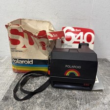 Vintage Polaroid 600 Series Instant Land Camera 640 Untested
