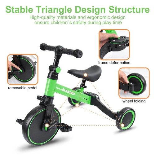 5 in 1 Balance Bike for 1 to 3 Years Old ,Tricycle Trikes Tricycle, Best Toys... - Picture 4 of 6
