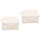Set of 2 Kleiderschrank Aufbewahrungsbox Kleiderschrank-organizer