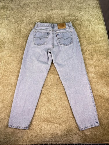 VTG Levis 550 Relaxed Fit Tapered Leg Mom Jeans Womens 12 Reg Y2K USA 90s C820 - Picture 4 of 13