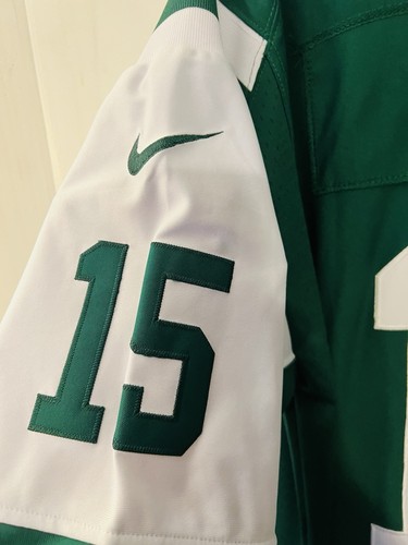 Brandneu Nike New York Jets Tim Tebow #15 Heimtrikot On-Field Herren XL grün - Bild 8 von 12