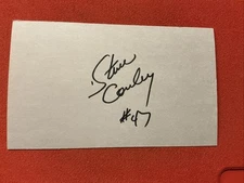 Steve Covley 🔥🔥NFL: St. Louis Cardinals 🔥🔥RARE AUTOGRAPH 🔥🔥
