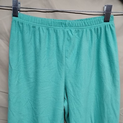 Amrican Marketing Girls Size 14/16 Green Stretch Fleece Elastic Band Sweatpants - Picture 2 of 16