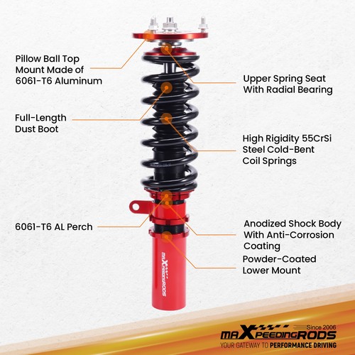 Kits Suspension Combinés Filetés for BMW 5 E60 de 2004-2010 530i,535i 525d 530d - Imagen 7 de 12