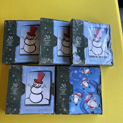 Christmas Cards Boxed New