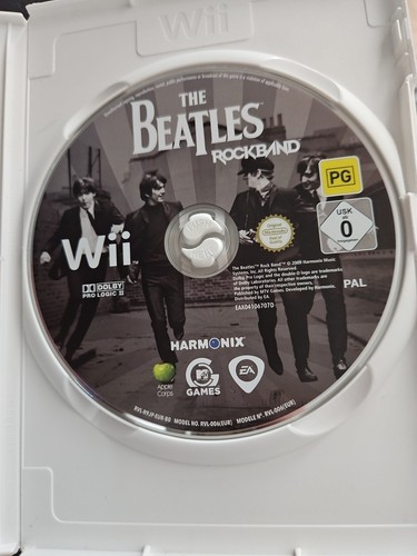 The Beatles: Rock Band (Nintendo Wii, 2009) CIB Complete - Picture 4 of 5
