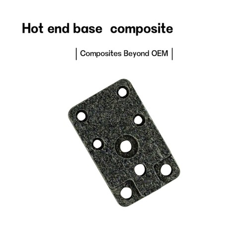 3D Printing Hotend Mounting Base Synthetic Stone 0.3 0.4W/M.K Heat Conductivity - Afbeelding 4 van 8