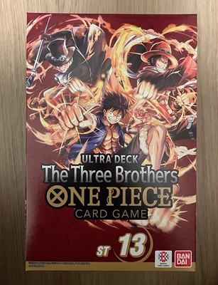One Piece TCG ST-13 Ultra Deck The Three Brothers Englisch NEU OVP ENG