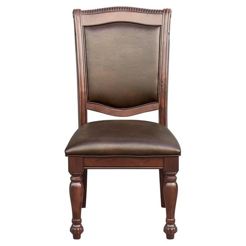 Lexicon Lordsburg Wood Dining Room Side Chairs in Brown Cherry (Set of 2) - Picture 5 of 7