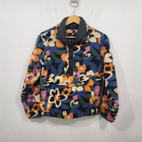Billabong A/DIV switchback Pullover Fleece Multicolor Floral Women's Size S - Picture 3 of 20