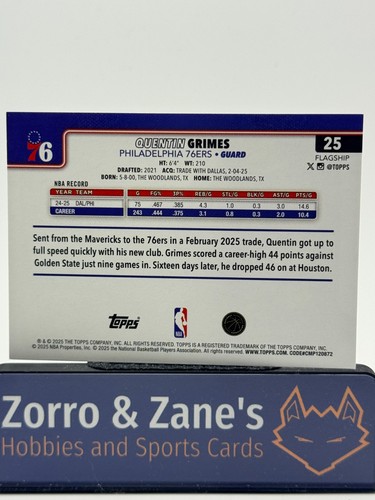 2025-2026 TOPPS BASKETBALL PICK YOUR CARD! BASE 1-240 & PARALLEL OPTIONS! - Picture 52 of 492