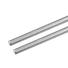 Fully Threaded Rod M8 x 200mm 1.25mm Pitch 304 Stainless Steel Right Hand 2pcs