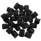  100 Pcs Telescopic Back Cover Metal Folding Chair Caps Anti-slip Stabilizers