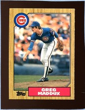 1987 Topps Traded Greg Maddux #70T Rookie RC