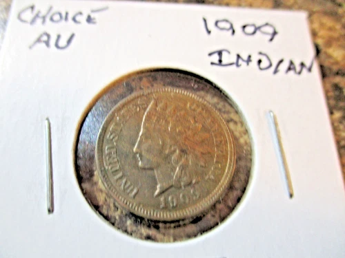 1909 FULL LIBERTY  INDIAN HEAD CENT CHOICE AU    NN