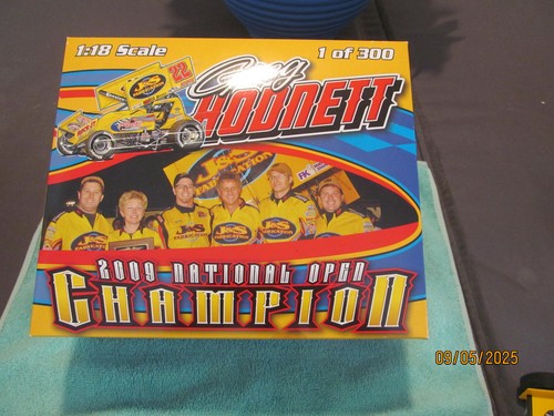 GREG HODNETT J & S FAB, MACRI, GMP 1/18th SPRINT CAR RARE ONLY 300 MADE - Picture 5 of 6
