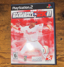 Major League Baseball 2K11 PS2 w/ Case & Manual, Multiplayer Online, NTSC-U/C
