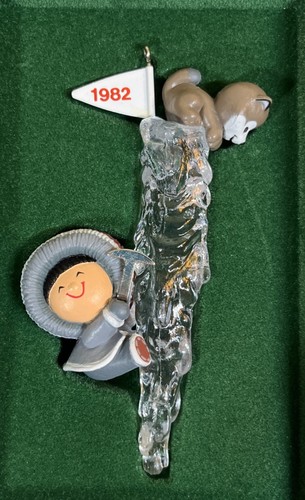 HALLMARK 1982 FROSTY FRIENDS # 3 SERIES ORNAMENT - Afbeelding 1 van 3