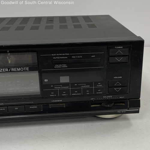 Vintage Fisher RS-913 100w Stereo Receiver - TESTED - Picture 5 of 9