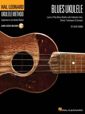 Hal Leonard Blues Ukulele Learn to Play Uke Licks Lessons Tab Book Online Audio