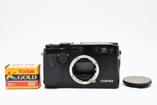 [Almost MINT w/ GD-2] Contax G2 Black Rangefinder 35mm Film Camera Japan #2700