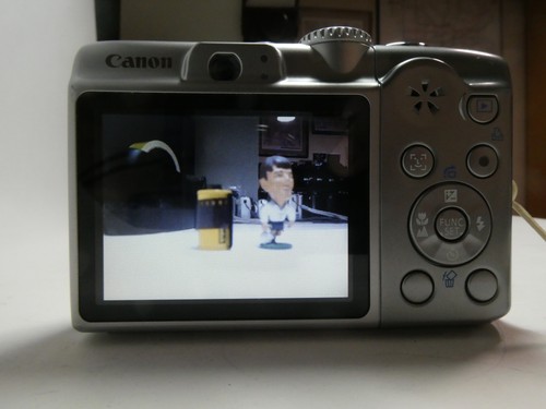 Canon PowerShot Tested A1100 AA Battery Viewfinder 12MP 4x Digital Camera & 8GB - Picture 9 of 11
