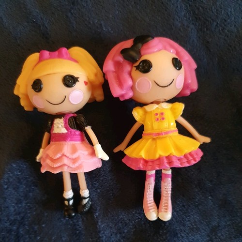 2x Lalaloopsy Mini Puppen - Misty Mysterious (1. Auflage) & Krümel Zuckerkeks - Bild 2 von 9
