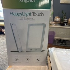Verilux HappyLight Touch LED Energy Light Therapy Lamp - VT32 - no stand in box