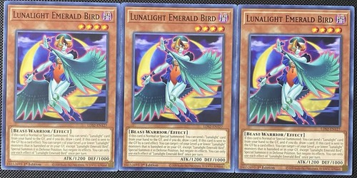 Lunalight Emerald Bird LDS2-EN127 Legendary Duelists: Season 2 1st Edition (x3)