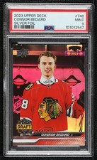 2023 Extended Series 1st Round Rookies Silver Foil Connor Bedard PSA 9 Rookie RC