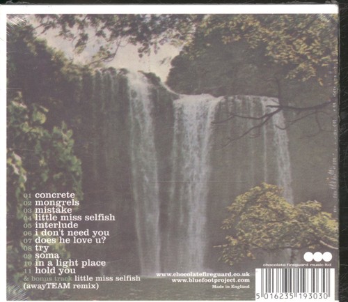 Bluefoot Project Brave CD UK Chocolate Fireguard 2003 in tri-fold digipak. Has - Picture 2 of 2