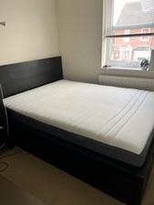 IKEA Malm king size bed with 2 drawers. Delivery optional.