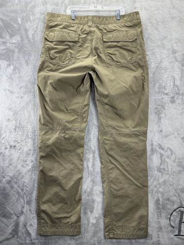 L.L. Bean Nylon Blend Hiking Camping Outdoor Work Wear Cargo 38x36 Pants 288083 - Picture 12 of 24