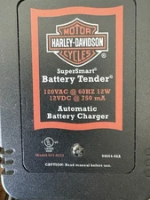 Harley Davidson SuperSmart Battery Tender Charger + Alligator Clips, Fuse