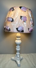 Girls Room, Impressions Table Lamp Pink Silk Rosebud Shade Bedroom